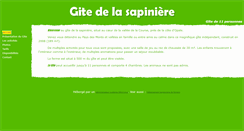 Desktop Screenshot of gite-de-la-sapiniere.le-site-web.fr