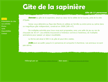 Tablet Screenshot of gite-de-la-sapiniere.le-site-web.fr